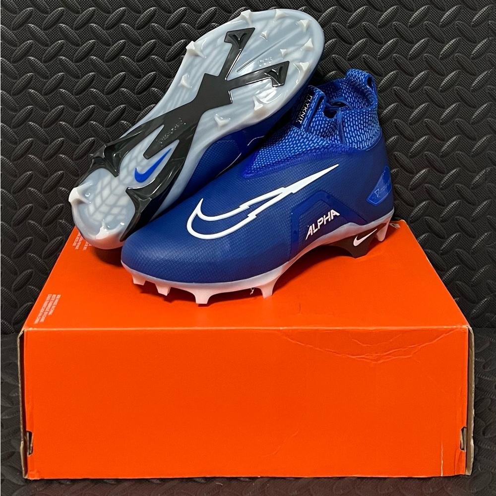 Nike Blue and White Athletic Shoes